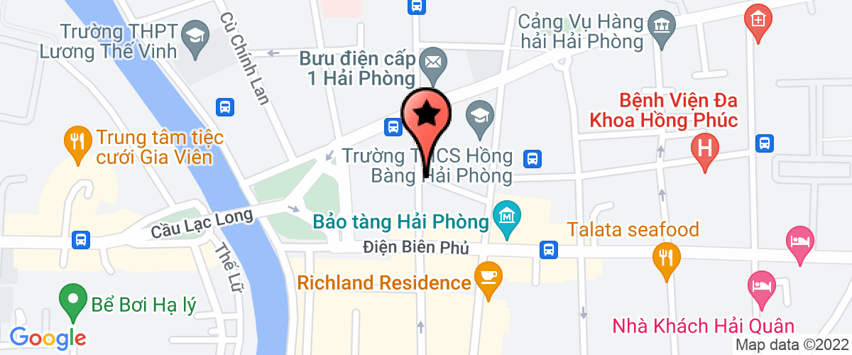 Map go to Minh Quang Technical Investment and Trading Production Company Limited