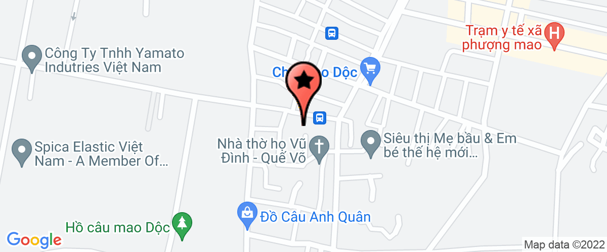 Map go to Hoang Long Bac Ninh Mechanical Company Limited