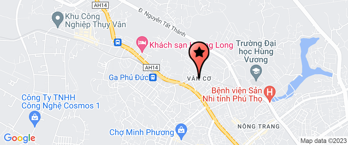 Map go to co phan Cam Nang Company