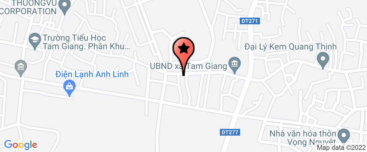 Bản đồ đến Trường mầm non dân lập Tam Giang