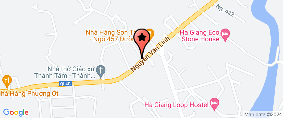 Map go to UBND phuong Nguyen Trai