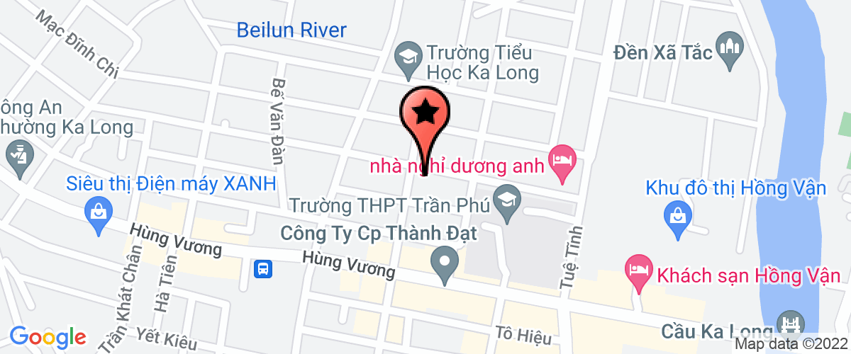 Bản đồ đến Công Ty TNHH Nuôi Trồng Thủy Sản Việt Trung