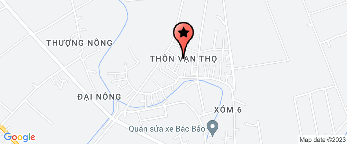 Map go to Truong xa Nhan Binh Nursery