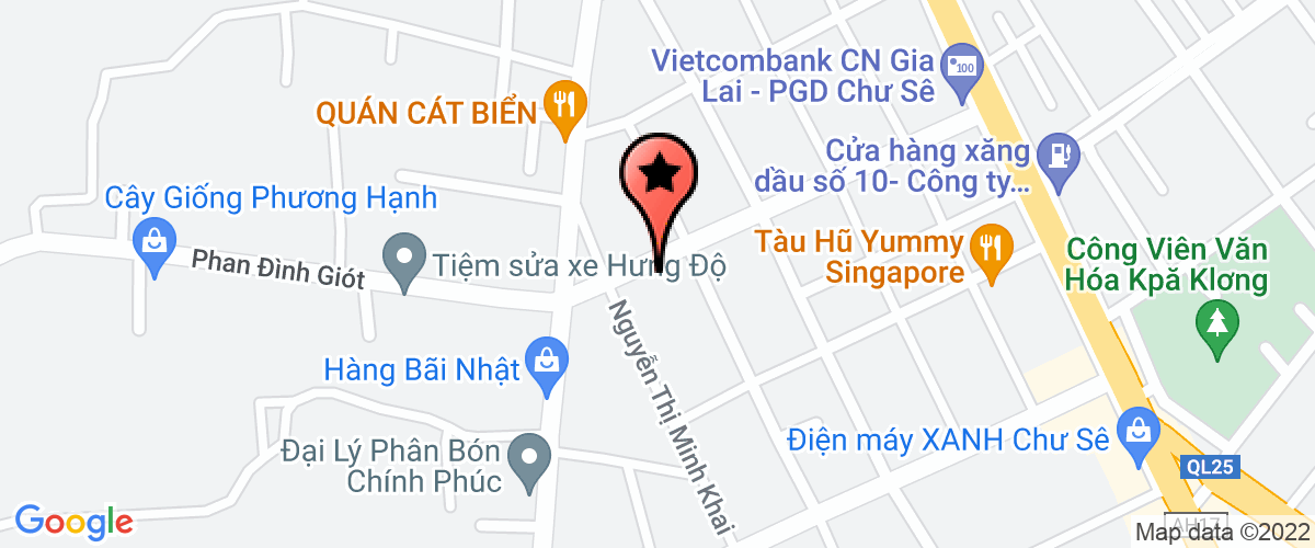 Map go to mot thanh vien Tam Thong Company Limited