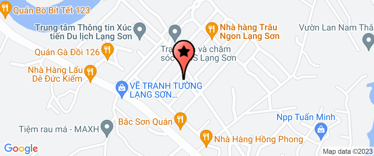 Map go to Tran Dong Thanh Import Export Company Limited