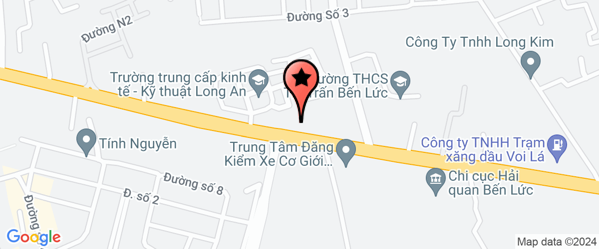 Map go to Long Tien Hai Mechanical Trading Company Limited