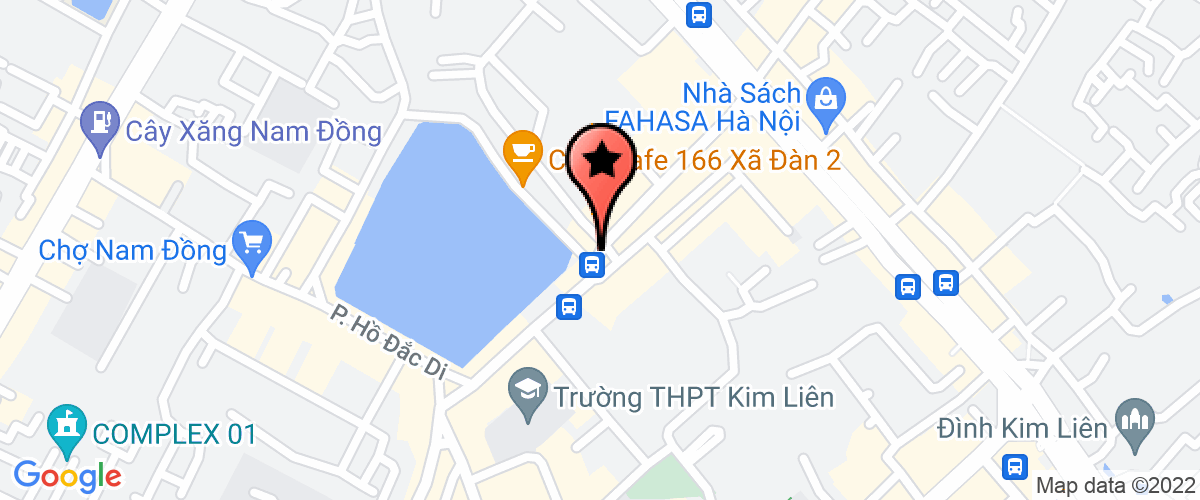 Map go to co phan xay dung thuong mai Thien Phat And Company