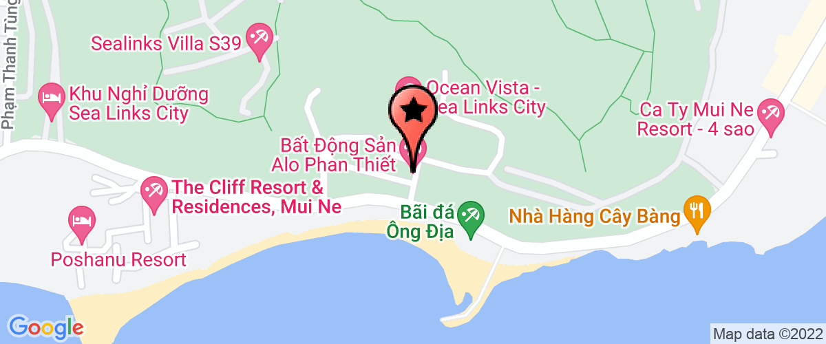Map go to Huy Tinh Real-Estate Construction Company Limited