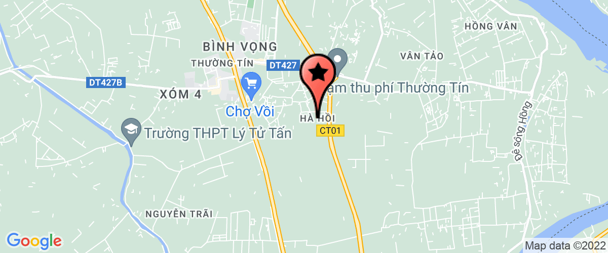 Map go to Tan Hung Joint Stock Company