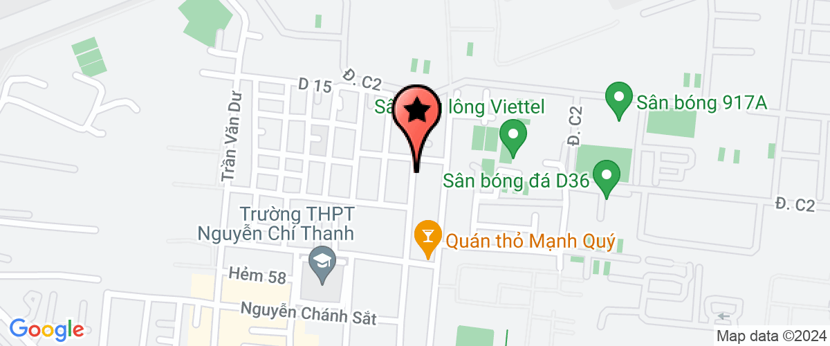 Map go to Quoc Thien Telecommunications Computing Company Limited