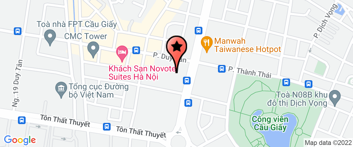 Map go to Ktimi Viet Nam Company Limited