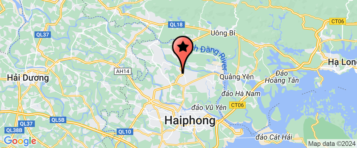 Map go to YURTEC CORPORATION-Nhat ban - VPDH phan dien va co du an nha may che tao ZEON VietNam Company