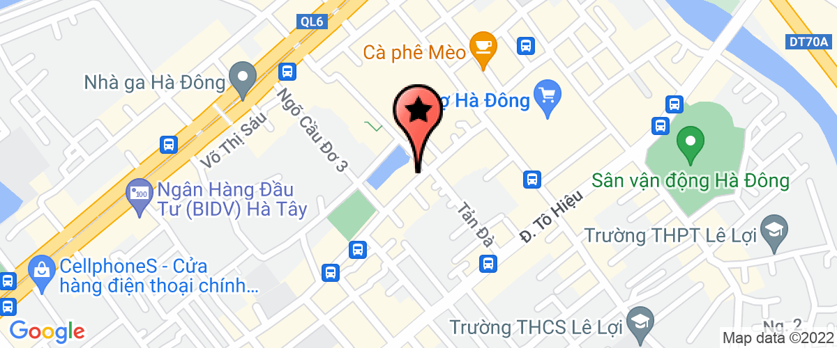 Map go to Bach Thinh Land Company Limited