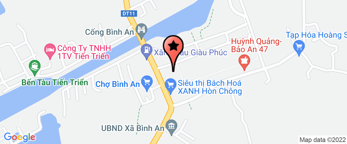 Map go to 01 Thanh Vien Tu Anh Company Limited