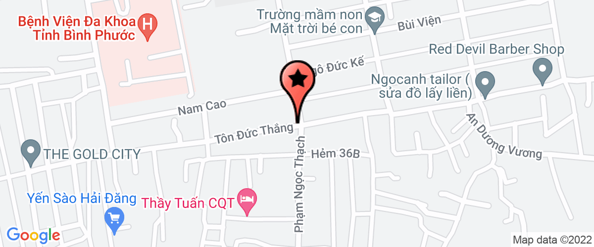 Map go to Phu Hung Transport Trading Company Limited