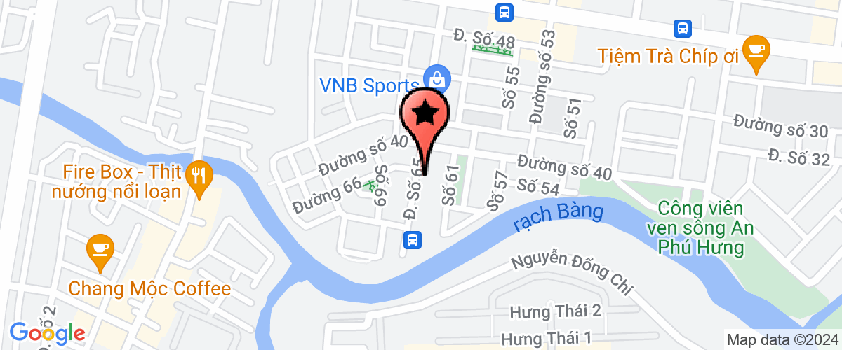 Map go to Thu Nam Company Limited