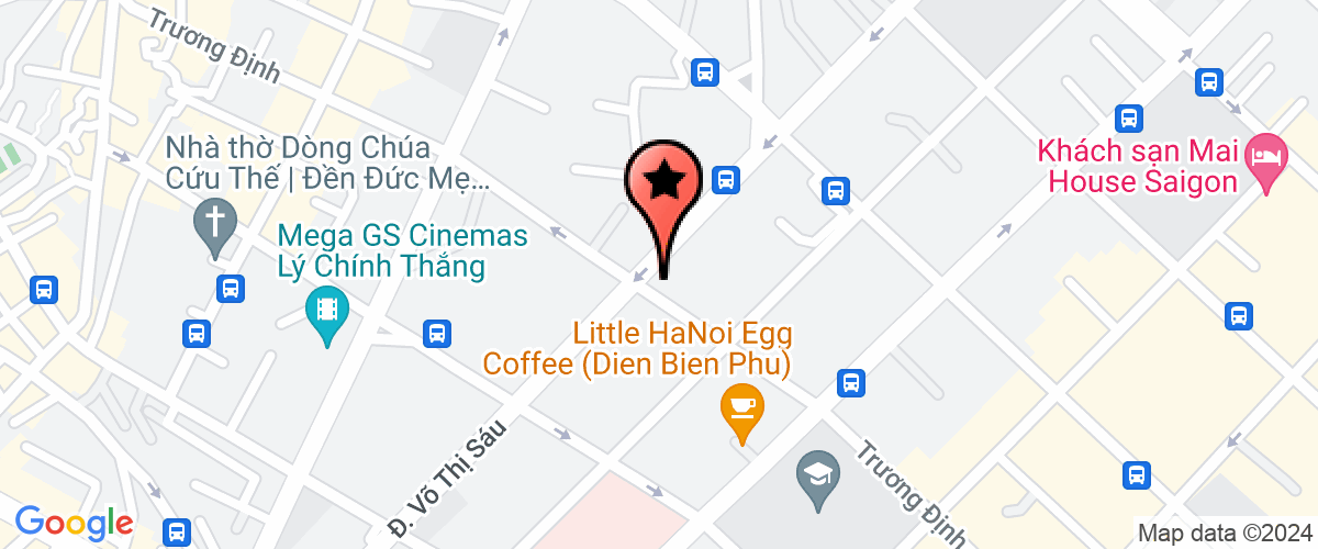 Map go to Trung Nam Consultancy Investment Joint Stock Company
