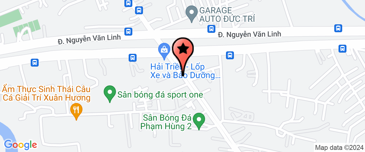 Map go to Thoi Gian Trading Production Joint Stock Company