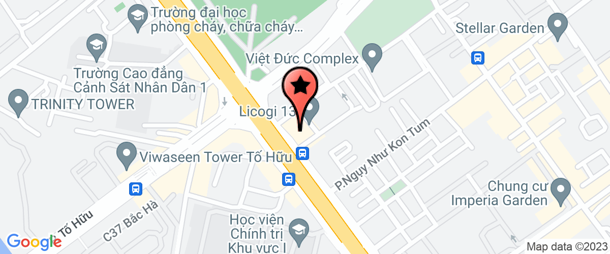 Map go to Touch Space Viet Nam Joint Stock Company