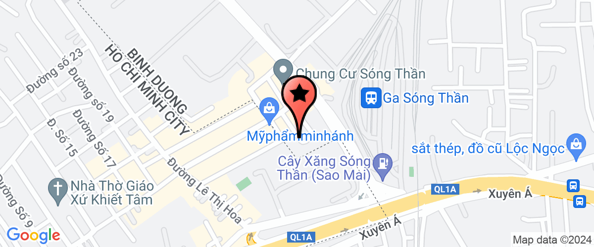 Bản đồ đến Công Ty TNHH Đức Thái Tân
