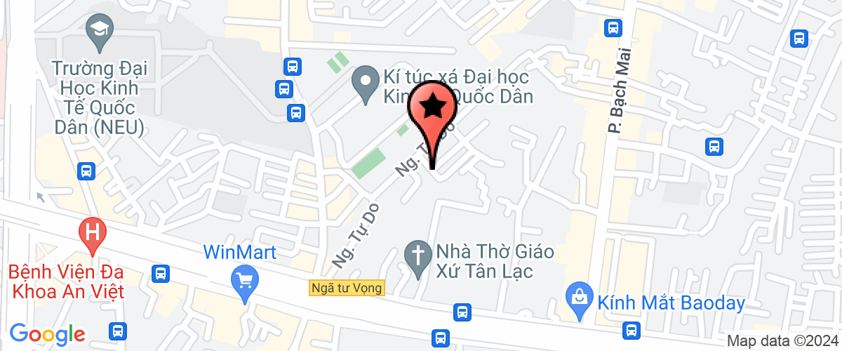 Map go to thuong mai dich vu TRUSTECH Company Limited