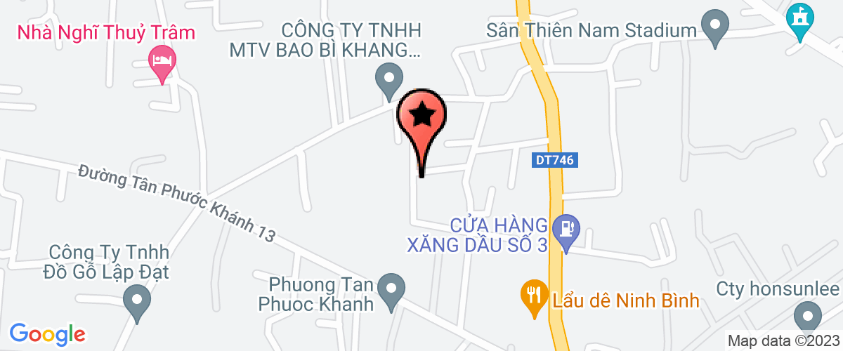 Map go to Tan Thien Thanh Education Consultant Company Limited