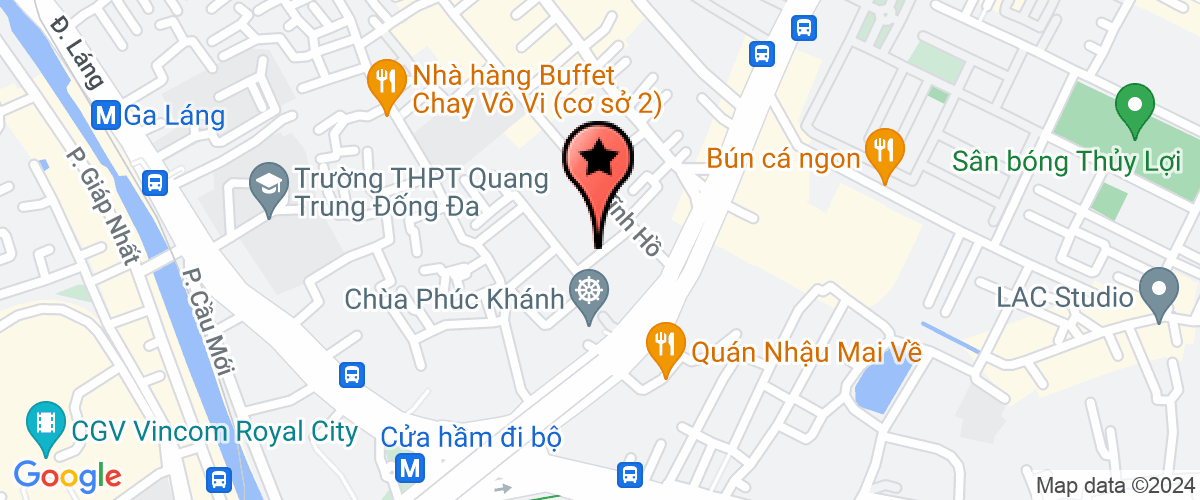 Map go to co phan dau tu xay dung va thuong mai 258 Company
