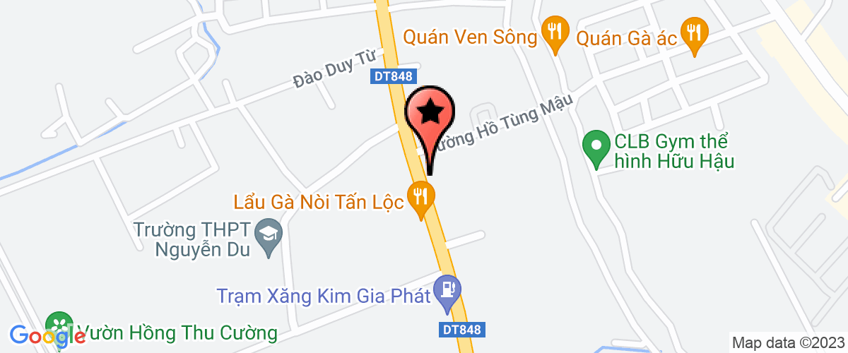 Map go to tu van ung dung khoa hoc cong nghe va moi truong Center