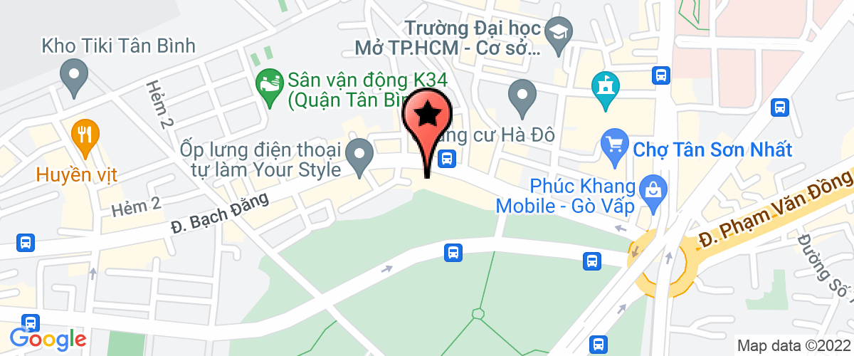 Map go to Thien Tu Gia Restaurant Services Trading Company Limited