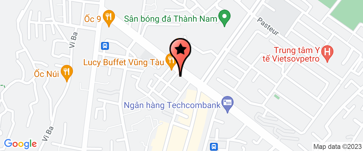 Map go to Vung Tau Navigation Service Company Limited