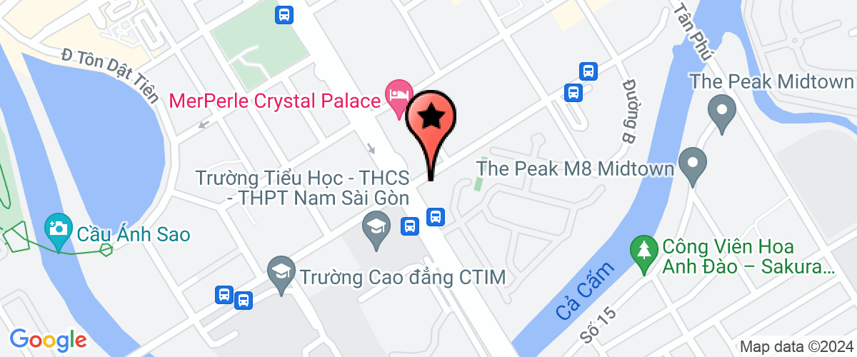 Map go to A San Hong Phuc Medical Company Limited
