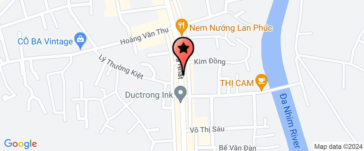 Map go to Tra Vuong Joint Stock Company