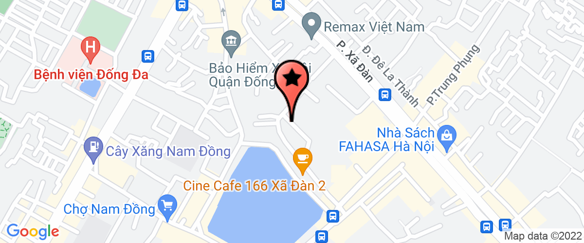 Map go to Cmc Ha Noi Investment and Construction Joint Stock Company