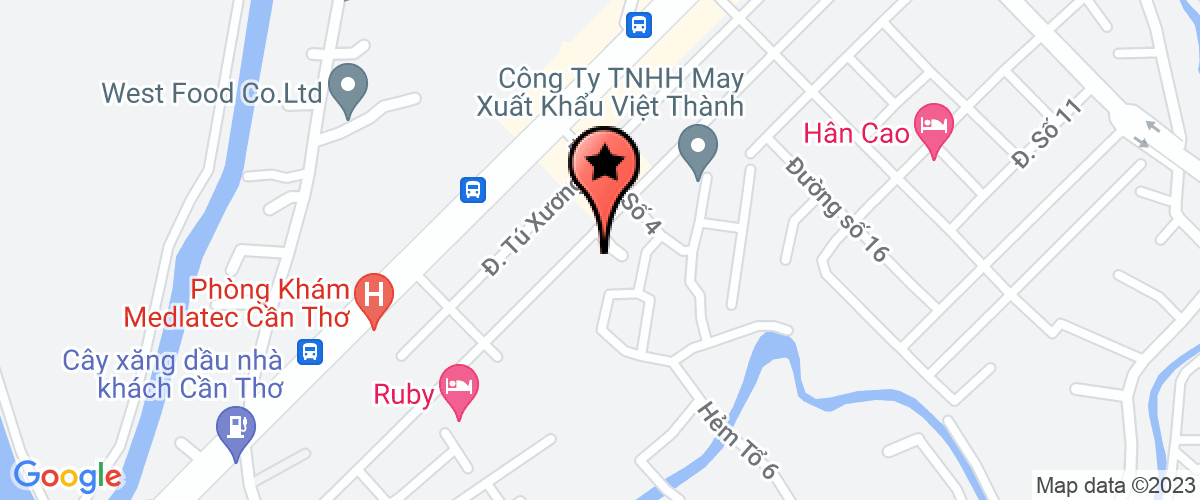 Map go to Tuong Vy Service Trading Production Company Limited
