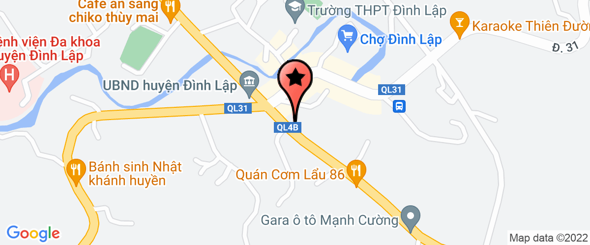 Map go to Uy Ban nhan dan xa Bac Xa