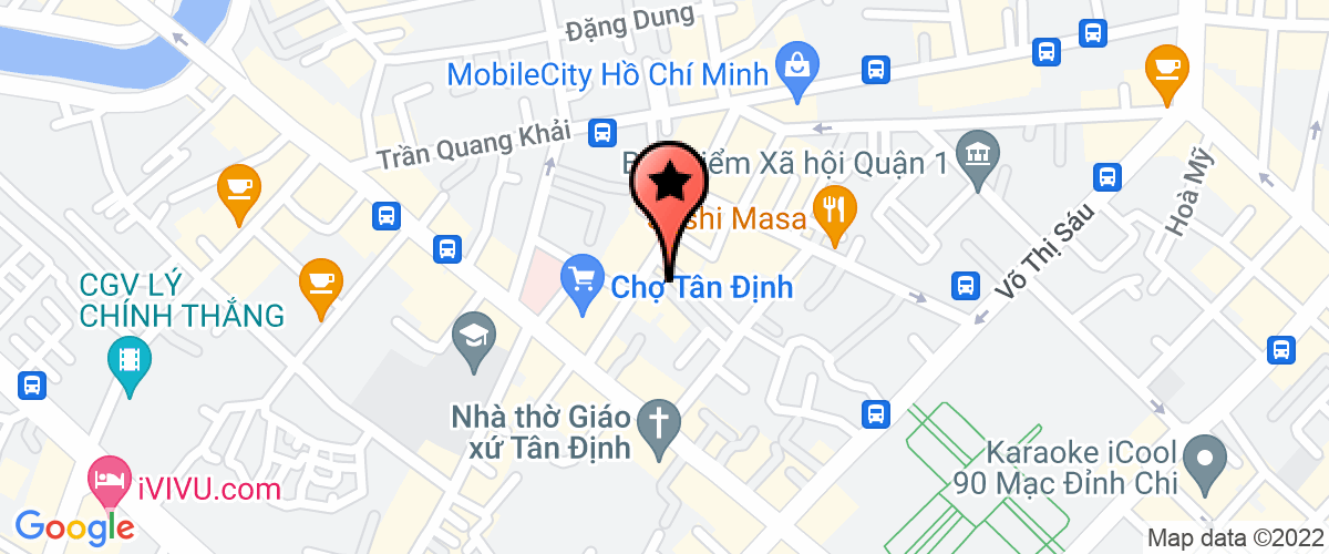 Map go to Thien Phuc Import Export Trading Business Investment Joint Stock Company