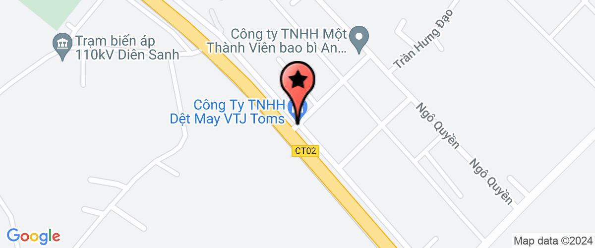 Map go to Hieugiang Mineral Joint Stock Company