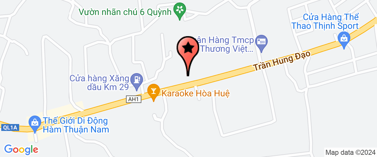 Bản đồ đến Công Ty TNHH Xuất Nhập Khẩu Linh Hương