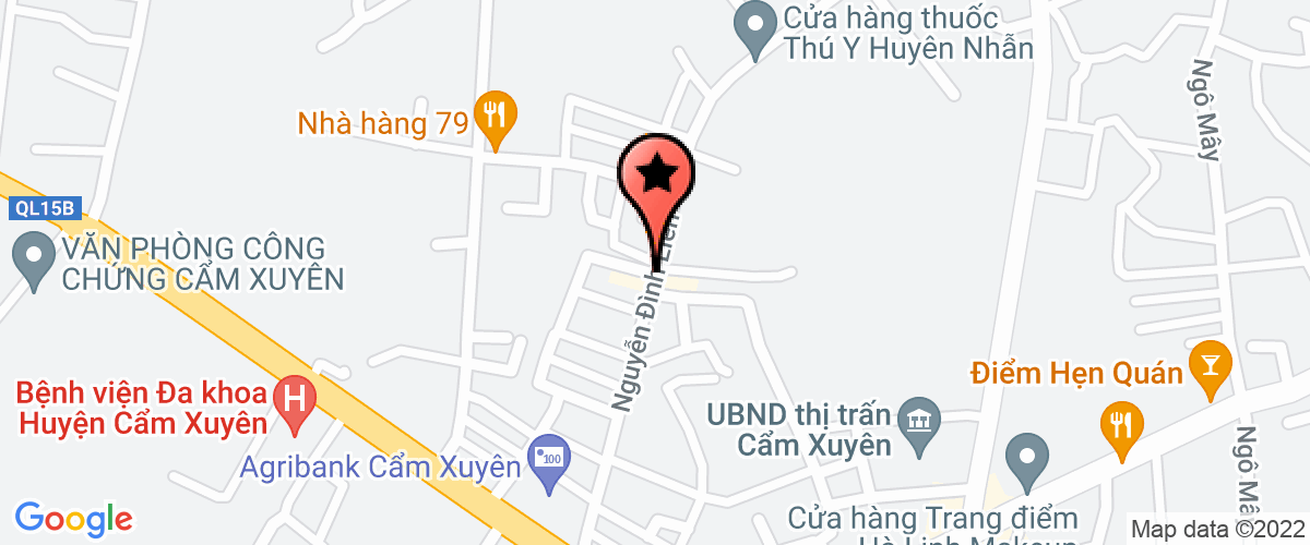 Map go to Hoang Nam Investment Trading Company Limited