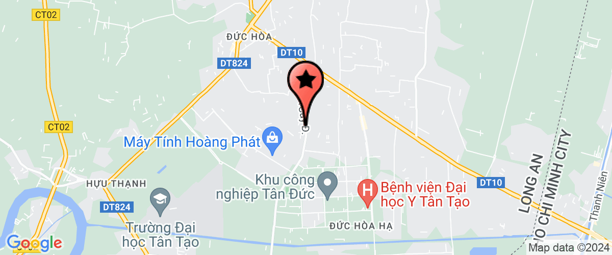 Bản đồ đến Công Ty TNHH Nhựa Tái Sinh Khang Phú