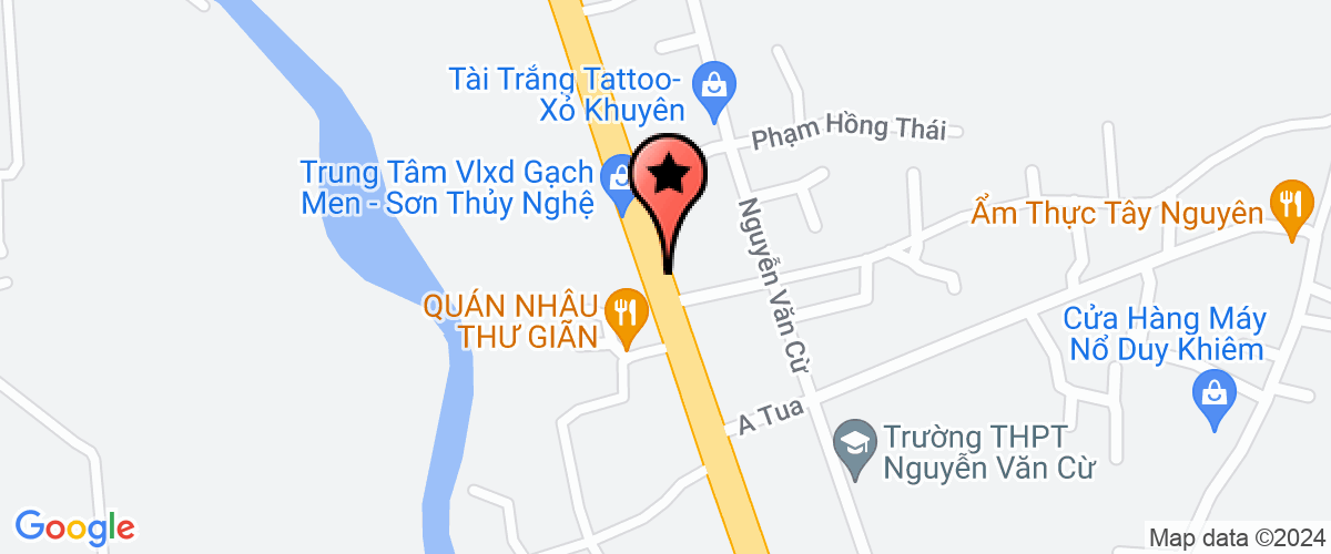 Map go to Toa an nhan dan DakTo District
