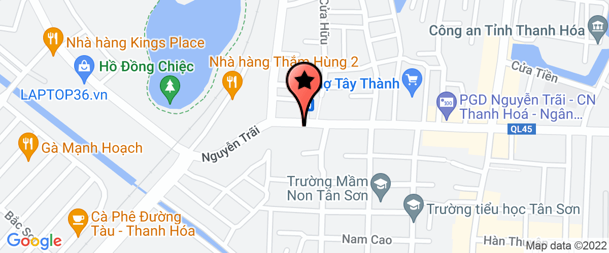 Map go to Sao Viet General Trading Business Company Limited