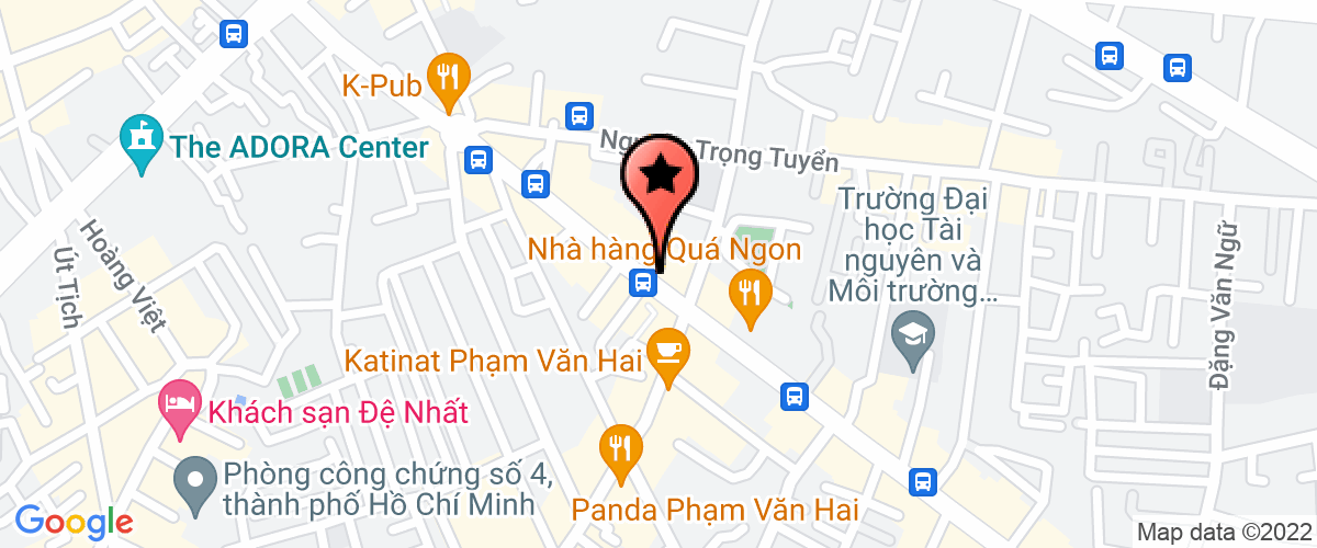 Bản đồ đến Công Ty TNHH  Thương Mại - Dịch Vụ Hiền Vy