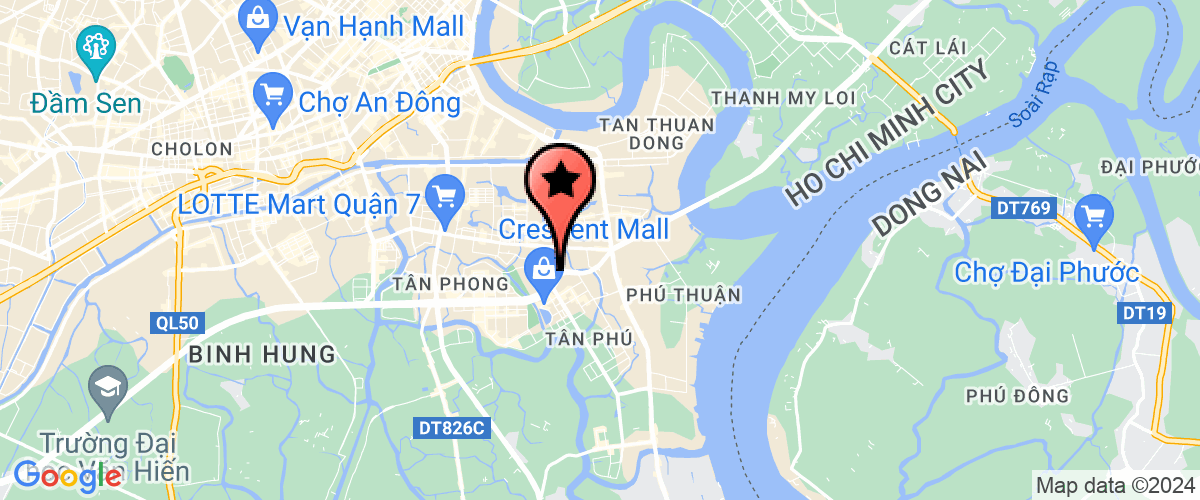 Bản đồ đến Công Ty TNHH Thương Mại Dịch Vụ Thanh Sơn Ca