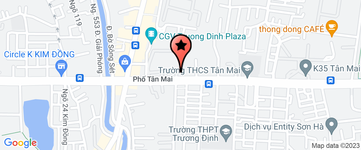 Map go to san xuat va thuong mai Dai Hoang Company Limited