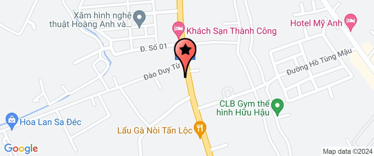 Map go to Duc Thanh Mechanical Company Limited