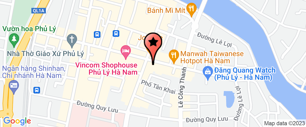 Map go to may tinh Hoang Lam Company Limited