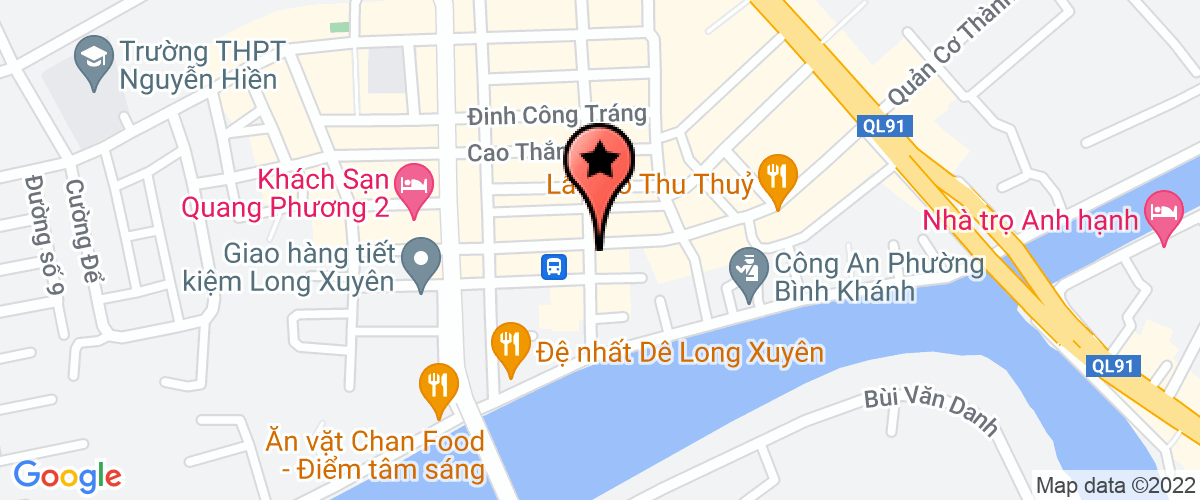 Map go to Nhu Y Long Xuyen Construction And Service Trading Company Limited