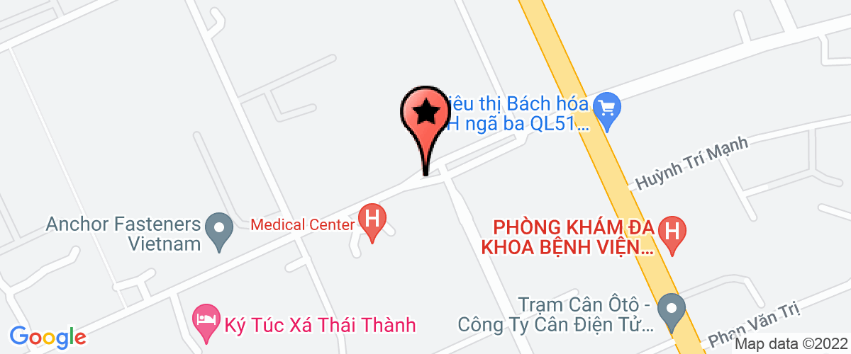 Map go to A & I Vietnam Medical Equipment Co.,Ltd