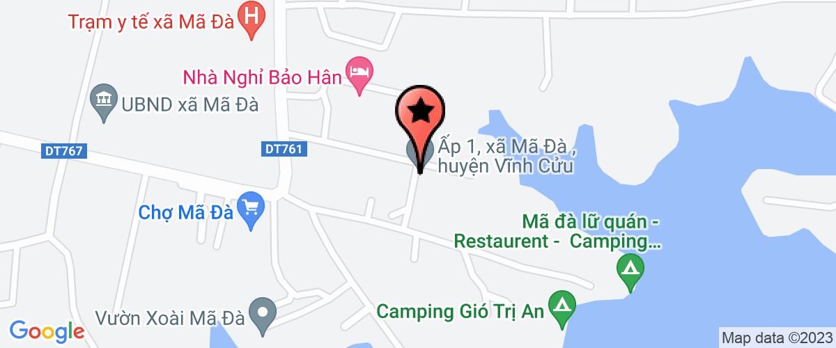 Map go to Rong Thai Viet Company Limited